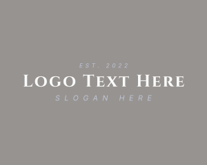 Elegant Beauty Wordmark logo