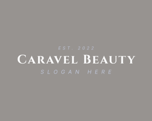 Elegant Beauty Wordmark logo design