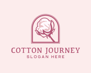 Organic Cotton Flower logo