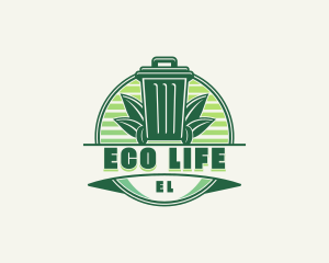 Leaf Garbage Disposal logo design