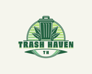 Leaf Garbage Disposal logo design