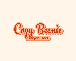 Retro Cozy Salon logo design