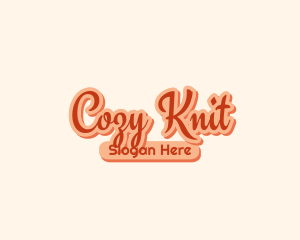 Retro Cozy Salon logo design