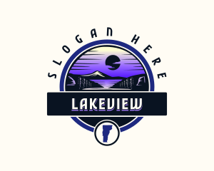 Vermont Lake Park logo design