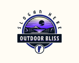 Vermont Lake Park logo design