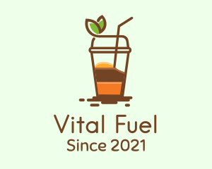 Orange Juice Drink logo design