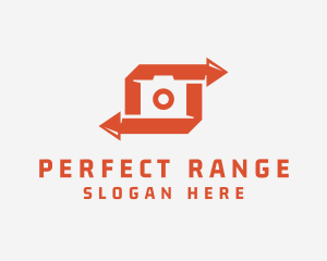 Camera Arrow Photography logo design