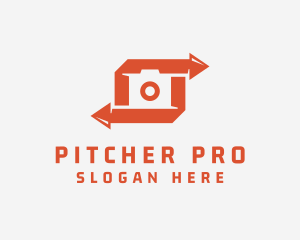 Camera Arrow Photography logo design