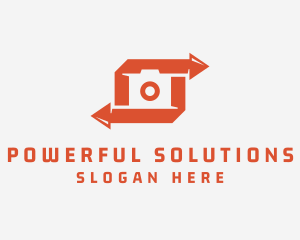 Camera Arrow Photography logo design