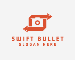 Camera Arrow Photography logo design