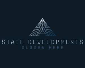 Pyramid Technology Developer logo design