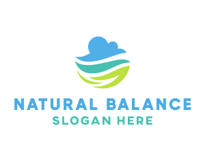 Nature Cloud Sky logo