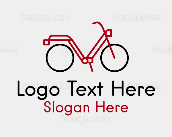 Bike Bicycle Outline Logo