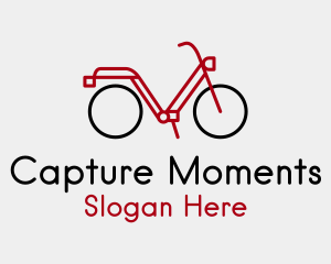 Bike Bicycle Outline logo
