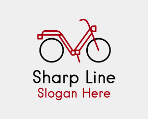 Bike Bicycle Outline logo design