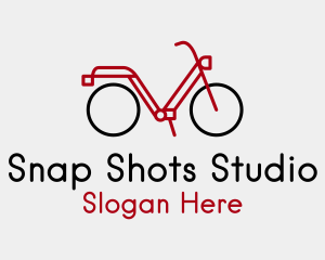 Bike Bicycle Outline logo