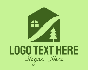 Green Vacation House logo