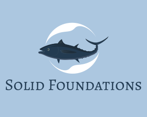 Aquatic Mackerel Seafood  logo