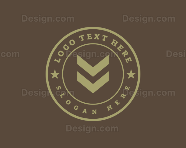 Military Rank Badge Logo