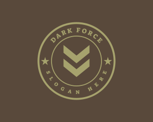 Military Rank Badge logo design