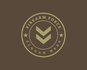 Military Rank Badge logo design