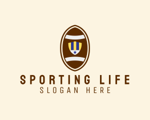 Sports Football Shield logo