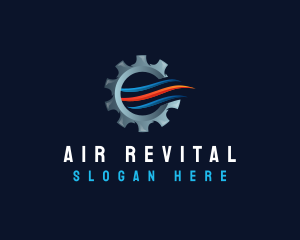 Industrial Gear Ventilation logo design