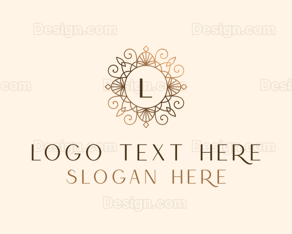 Gold Ornamental Boutique Logo