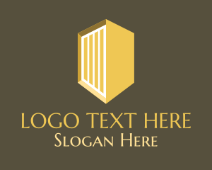 Golden Construction Tower logo