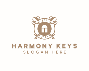 Residential Realtor Key logo design