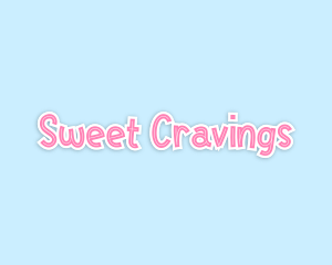 Cute Cartoon Sweets logo design