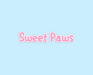 Cute Cartoon Sweets logo design