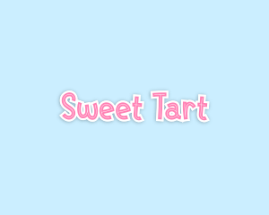 Cute Cartoon Sweets logo design