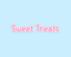 Cute Cartoon Sweets logo design