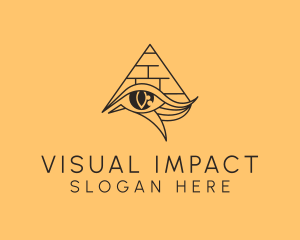 Egyptian Horus Eye  logo design