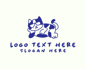 Cool - Pet Cool Cat logo design