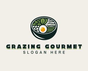 Vegetable Restaurant Dining logo design