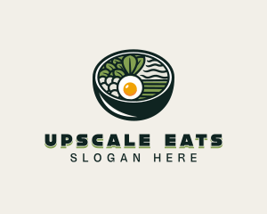 Vegetable Restaurant Dining logo design