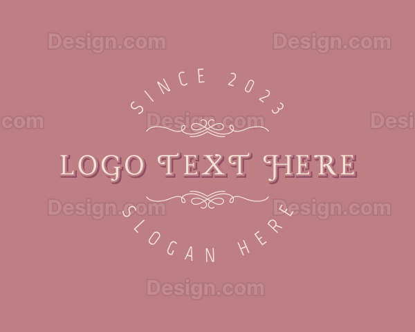 Elegant Feminine Boutique Logo