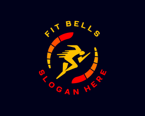 Running Man Fitness logo design