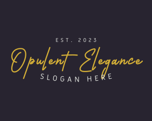 Elegant Business Clothing logo design