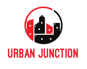 Urban City Builidng logo design