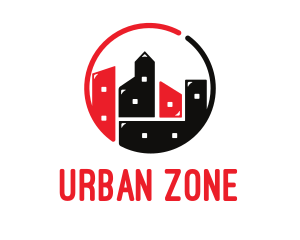 Urban City Builidng logo design