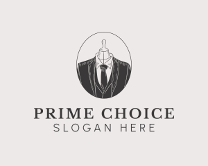 Men Suit Tailor Clothing Logo