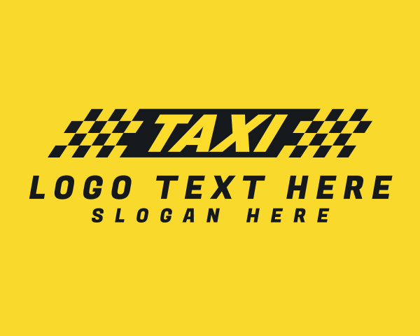 Airport Taxi logo example 1