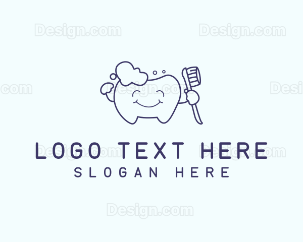 Tooth Oral Hygiene Logo