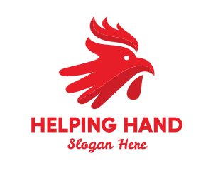 Red Rooster Hand logo