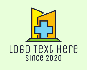 Nurse - Blue Cross Hospital logo design