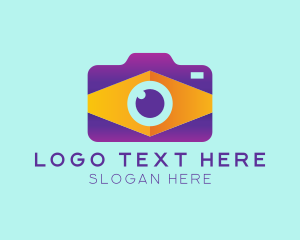 Photograph - Cute Disposable Camera logo design