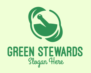 Green Herbal Medicine logo design